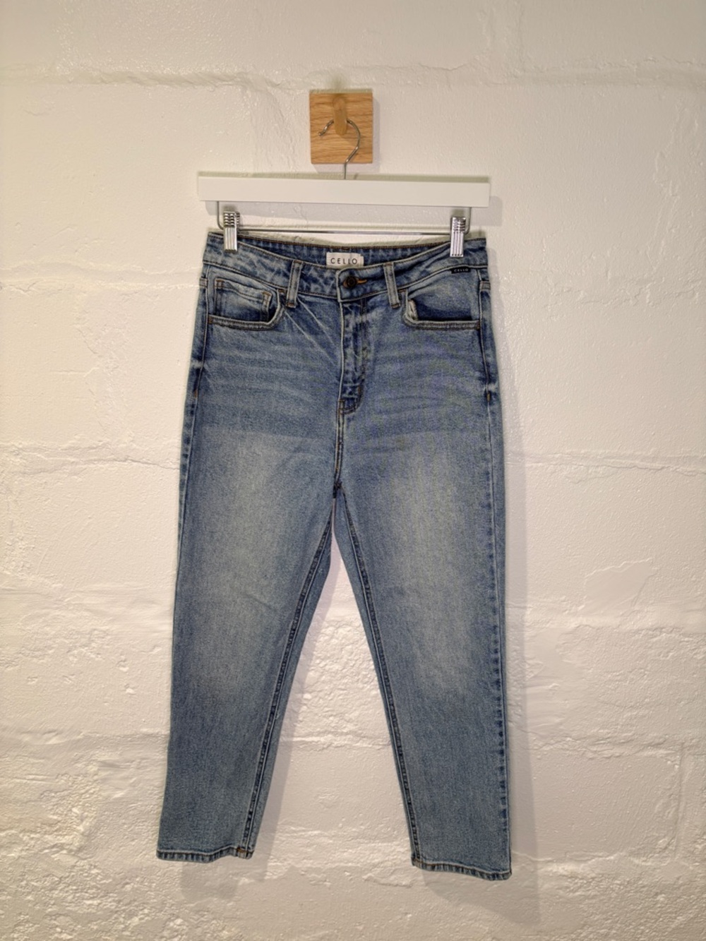 Cello High-Rise Light Blue Wash Jeans